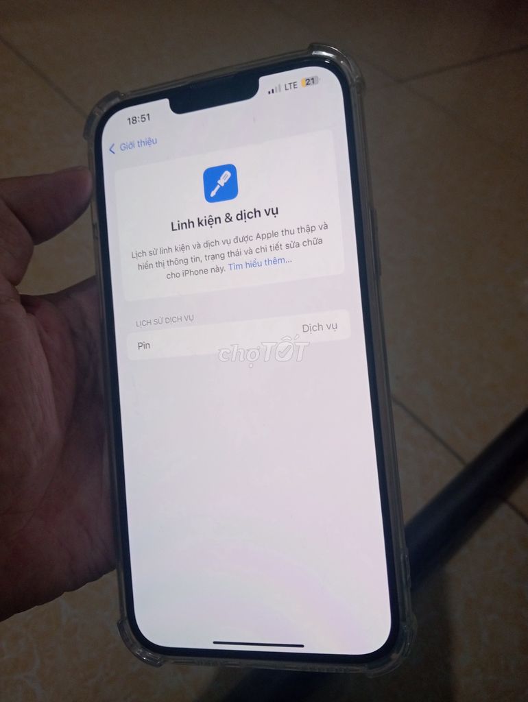Apple iPhone 13 Pro Max 512GB Vàng 98%. Mua bán Điện thoại tại Thành phố Hà Tĩnh Hà Tĩnh được đăng bởi nga hình 1