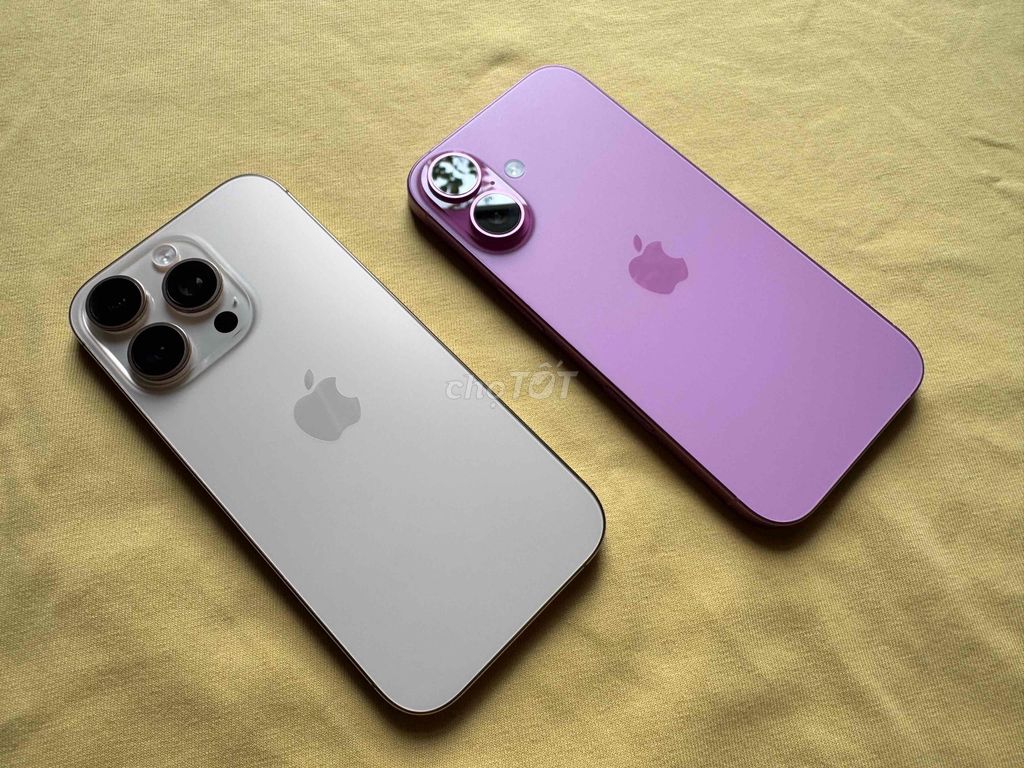 iPhone 16 512GB Tím; iPhone 16 Pro 512G Vàng SM. Mua bán Điện thoại tại Quận Tân Bình Tp Hồ Chí Minh được đăng bởi Khai DQ hình 1