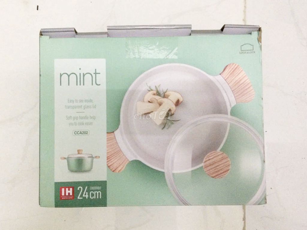 Nồi nhôm chống dính nắp thủy tinh L&L,  NEW 100%. Mua bán Dụng cụ nhà bếp tại Huyện Nhà Bè Tp Hồ Chí Minh được đăng bởi Dang Lam Son hình 1