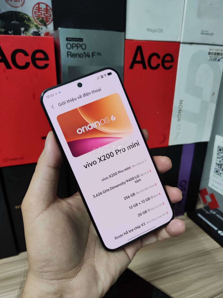 Vivo X200 Pro mini 256GB Đen. Mua bán Điện thoại tại Thành phố Thuận An Bình Dương được đăng bởi MB hình 1
