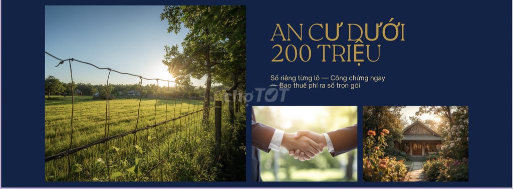 Hàng xóm đã dọn về ở lô đất 150m2 giá 205 triệu