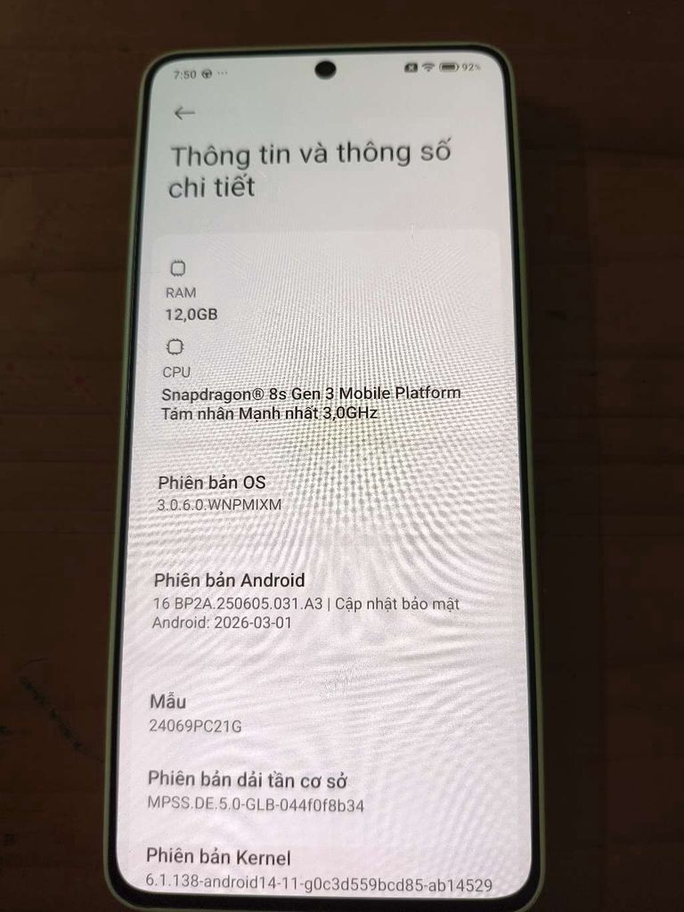 Xiaomi Redmi Turbo 3 12GB/256GB. Mua bán Điện thoại tại Quận Long Biên Hà Nội được đăng bởi hưng trần hình 1