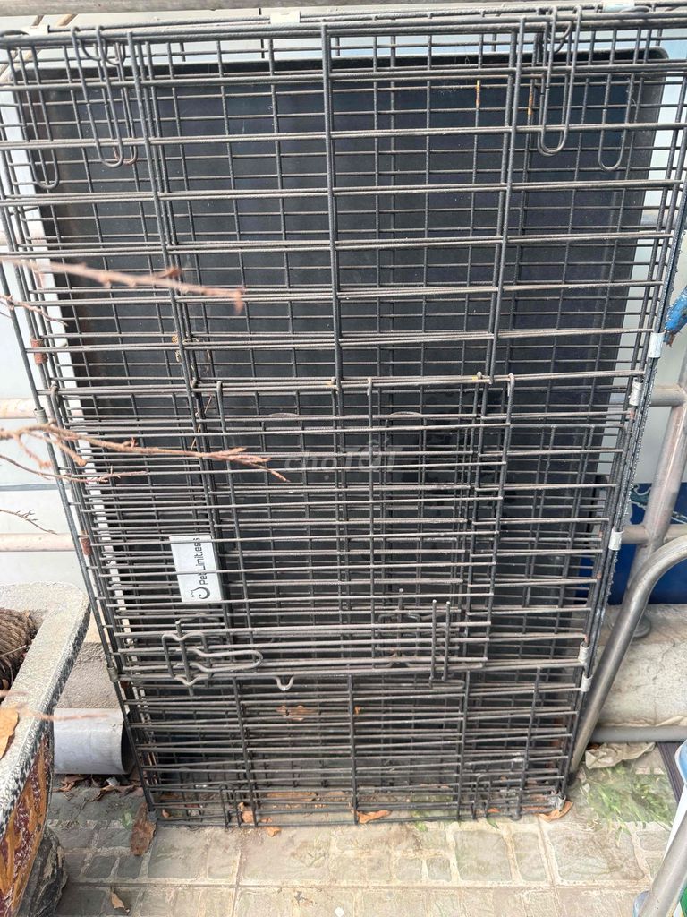 Chuồng chó kim loại. Mua bán Phụ kiện, Thức ăn, Dịch vụ tại Quận 7 Tp Hồ Chí Minh được đăng bởi D N hình 1