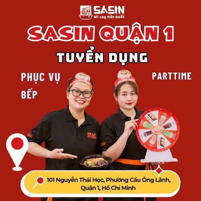 [SASIN QUẬN 1] TUYỂN DỤNG NHÂN VIÊN NHÀ HÀNG