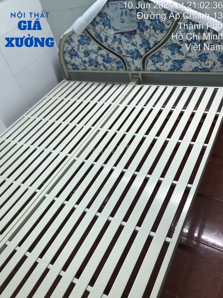 Giường ngủ sắt sẳn hàng miễn ship giao 2h --. Mua bán Giường, chăn ga gối nệm tại Quận Phú Nhuận Tp Hồ Chí Minh được đăng bởi Nội thất giá xưởng TL hình 1
