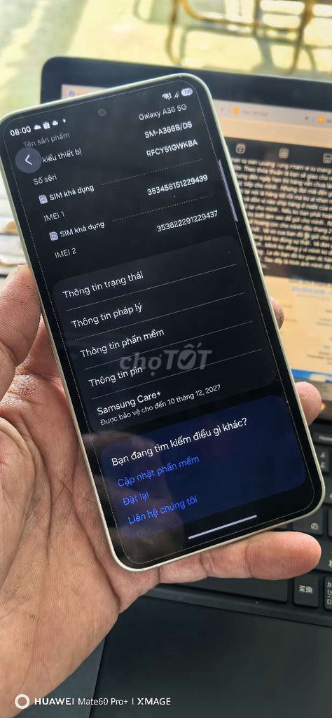 Samsung A36 8GB/128GB chính hãng. Mua bán Điện thoại tại Quận 11 Tp Hồ Chí Minh được đăng bởi Minh hình 1