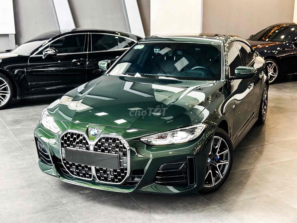 BMW 430i Гран Купе M Sport 2022 зеленый Сан-Ремо