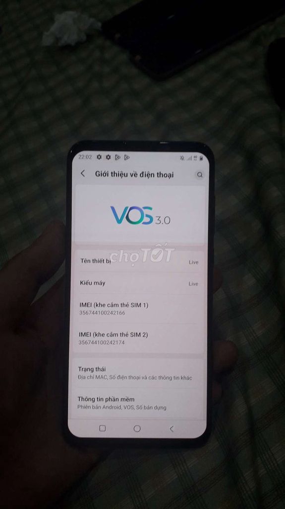 Vsmart Live 64GB Đen. Mua bán Điện thoại tại Quận Nam Từ Liêm Hà Nội được đăng bởi abc789 hình 1