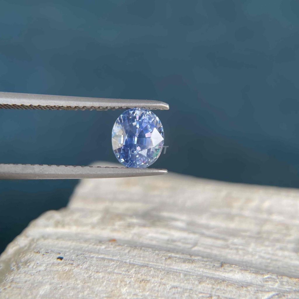 Đá Sapphire Xanh nhạt 1.6ct