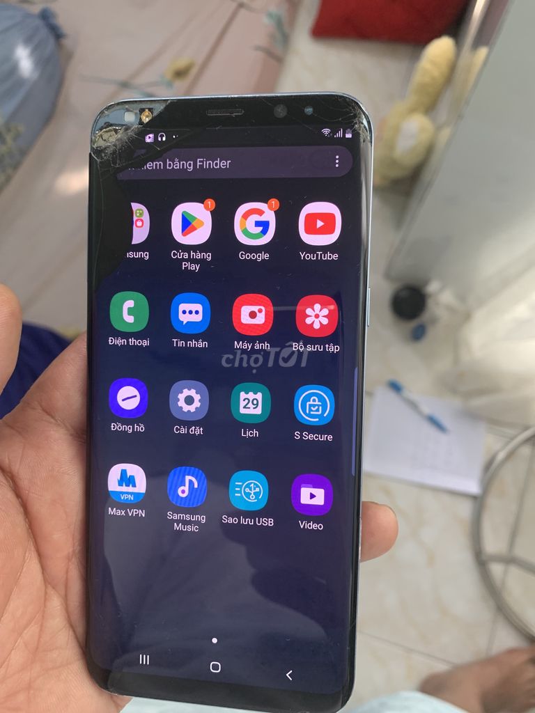 Samsung Galaxy S8 Plus, xài chữa cháy