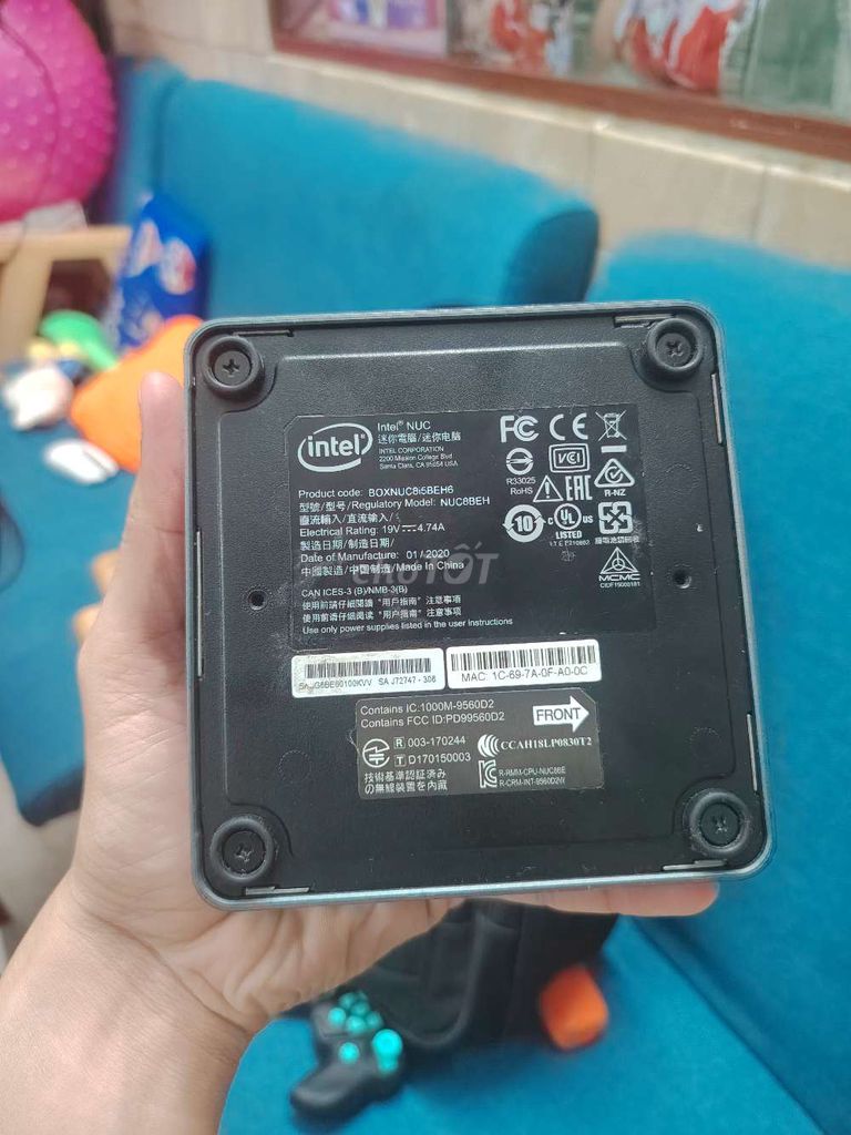 Intel NUC8BEH i5 Gen 8 8GB/512GB Xám. Mua bán Máy tính để bàn tại Quận Hải Châu Đà Nẵng được đăng bởi trung chinh hình 1