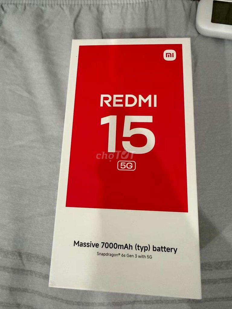 Redmi 15 5G (8-256) Chip . Mua bán Điện thoại tại Quận Bình Tân Tp Hồ Chí Minh được đăng bởi Trần Đình Tuấn hình 1