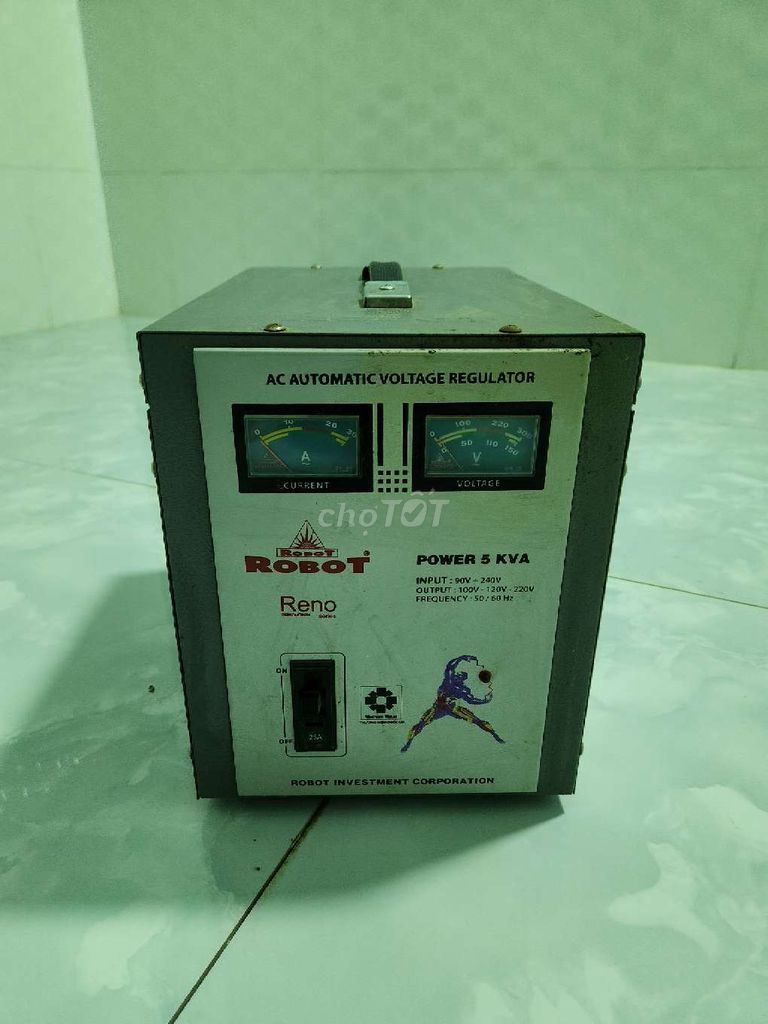 ổn áp ROBOT RENO 5kva dãy 90v - 240v. Mua bán Đồ chuyên dụng, Giống nuôi trồng tại Huyện Châu Thành Tây Ninh được đăng bởi yelin yelin hình 1
