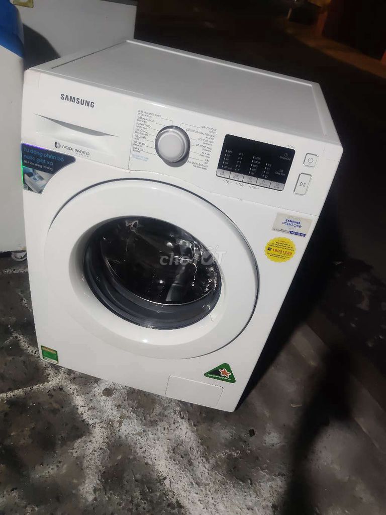 Máy giặt Samsung Inverter 8kg Trắng. Mua bán Máy giặt tại Huyện Hóc Môn Tp Hồ Chí Minh được đăng bởi long hình 1