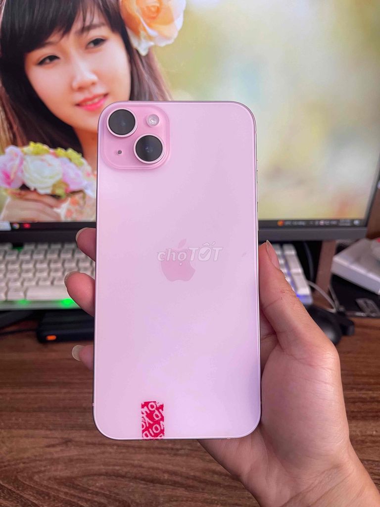 iPhone 15 Plus Hồng Mỹ LL/A Zin All, Full keng 99. Mua bán Điện thoại tại Quận Lê Chân Hải Phòng được đăng bởi Huy Tưởng Mobile hình 1