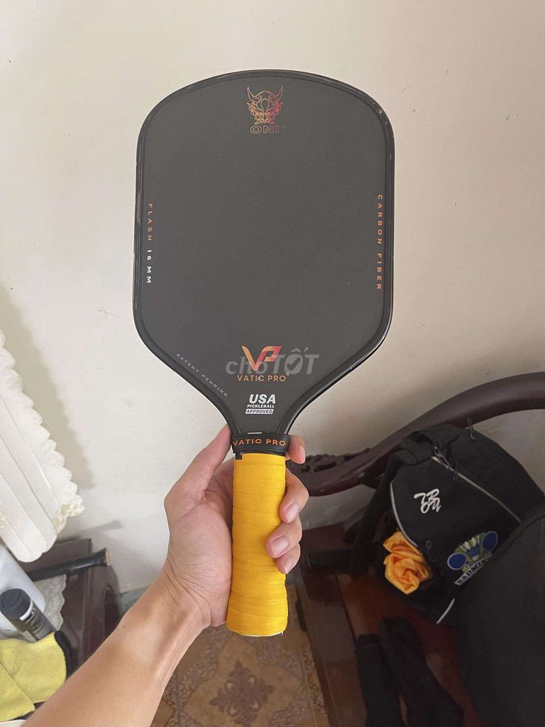 Vợt pickleball Vatic Flash Oni Carbon Fiber USA. Mua bán Đồ thể thao, Dã ngoại tại Thành phố Bến Tre Bến Tre được đăng bởi Phạm Lê Khánh Trình hình 1