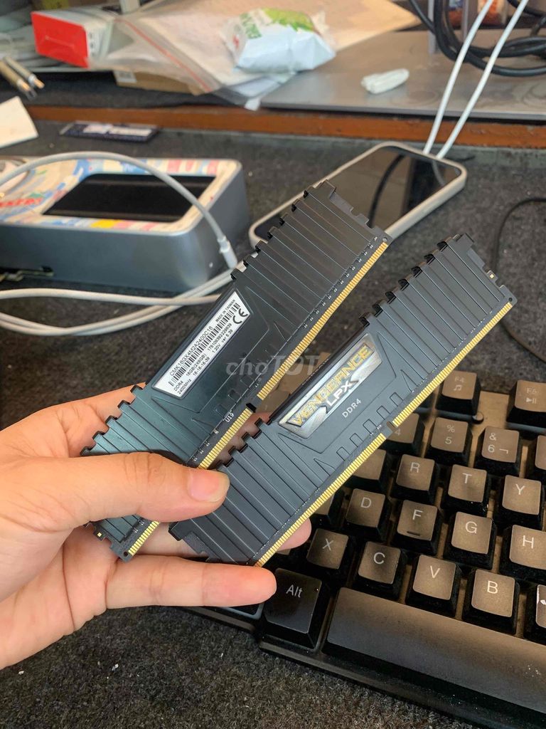 LẺ CẶP RAM CORSAI DDR4 16GB ( 8Gbx2). Mua bán Linh kiện (RAM, Card...) tại Quận Phú Nhuận Tp Hồ Chí Minh được đăng bởi tiến tài 770 nguyễn kiệm p4 quận phú nhuận hình 1
