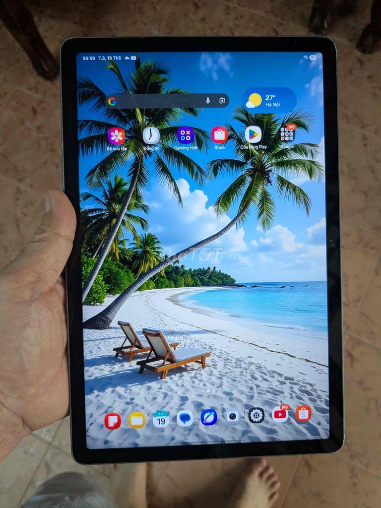 Samsung Tab S9 FE 6GB/128GB Xám. Mua bán Máy tính bảng tại Quận 12 Tp Hồ Chí Minh được đăng bởi Phạm Phú Thịnh  hình 1