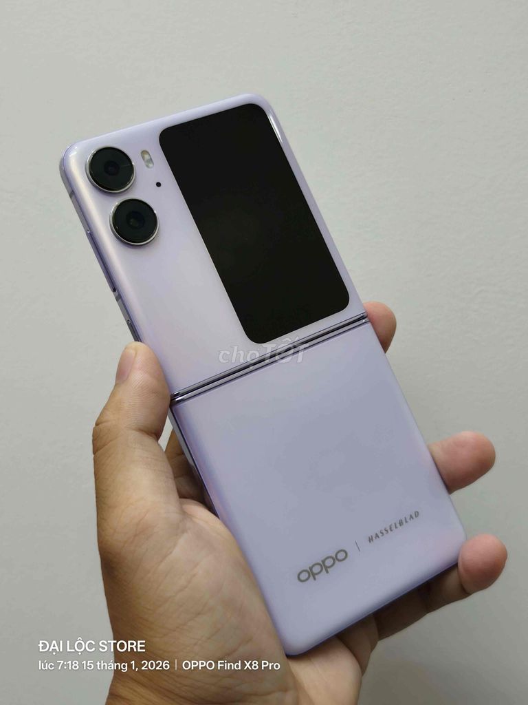 OPPO Find N2 Flip 256GB Tím. Mua bán Điện thoại tại Thành phố Sóc Trăng Sóc Trăng được đăng bởi Mạch Đại Lộc hình 1