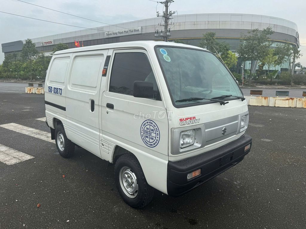 BÁN XE SUZUKI TẢI VAN 2 CHỖ, MÀU TRẮNG , NĂM 2022. Mua bán Xe tải, xe ben tại Thành phố Thái Bình Thái Bình được đăng bởi vũ quý tưởng hình 1