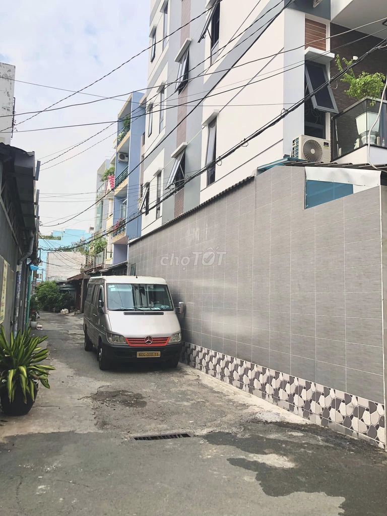 NHÀ 2 TẦNG ĐẸP, 43M² - LÊ VĂN THỌ - ĐƯỜNG SỐ 8, Hẻm 3m