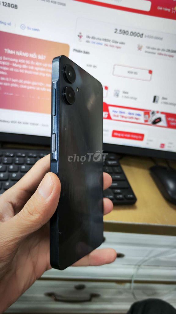 Samsung A06 128GB Xám. Mua bán Điện thoại tại Thành phố Bến Tre Bến Tre được đăng bởi mac store hình 1