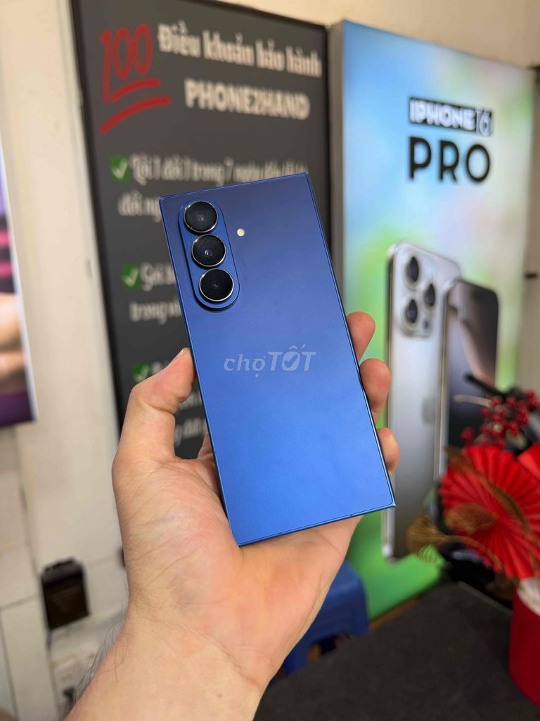 Samsung Fold7 256GB Xanh 2 sim. Mua bán Điện thoại tại Quận 3 Tp Hồ Chí Minh được đăng bởi 2 Hand STORE  hình 1