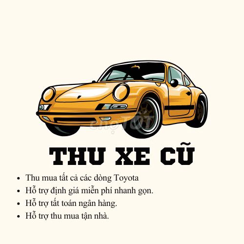 THU MUA Ô TÔ CÁC DÒNG TOYOTA. Mua bán Ô tô tại Thành phố Thủ Đức Tp Hồ Chí Minh được đăng bởi Hào Toyota  hình 2