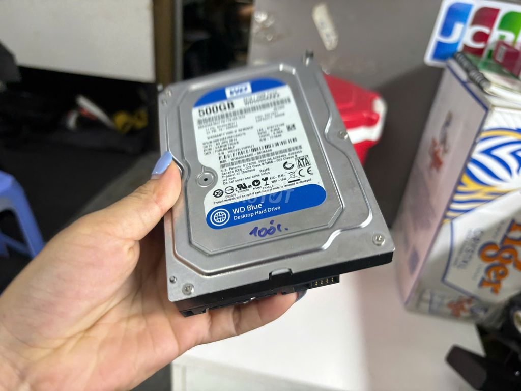 Ổ cứng HDD WD WD5000AAKX 500GB SATA 16MB CHẠY. Mua bán Linh kiện (RAM, Card...) tại Quận Gò Vấp Tp Hồ Chí Minh được đăng bởi ngọc trang hình 1