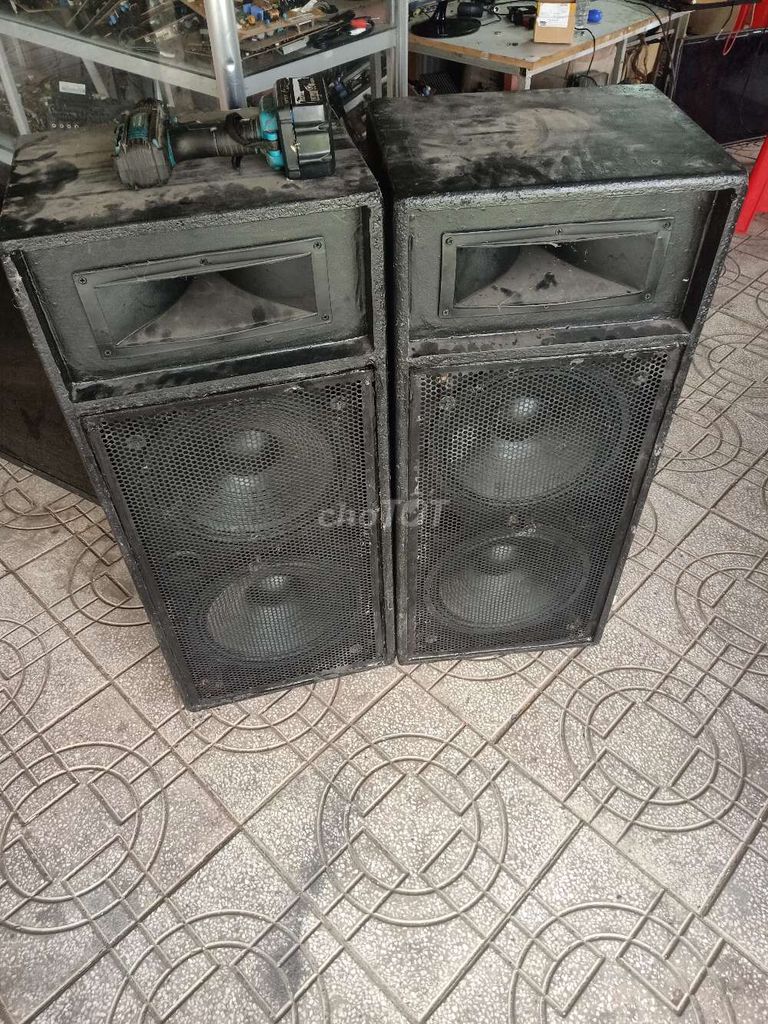 Loa Bass 30cm Treble RCF 450 Đen. Mua bán Tivi, Âm thanh tại Huyện Mang Thít Vĩnh Long được đăng bởi Thuận hình 1