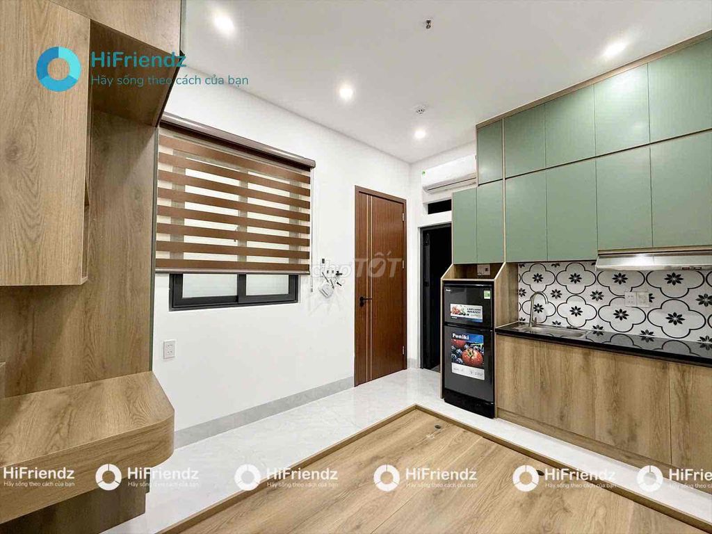 Studio full nội thất gần ĐH Ngoại Ngữ - Tin Học