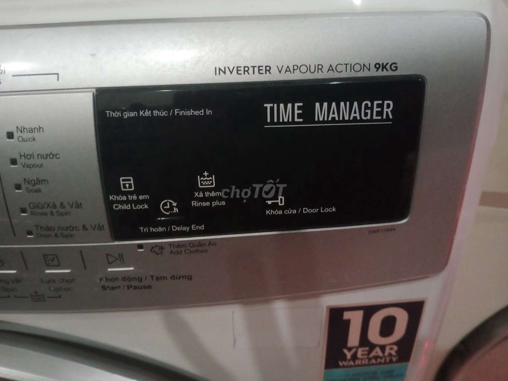 Máy giặt Electrolux 9kg cửa trước. Mua bán Máy giặt tại Quận 7 Tp Hồ Chí Minh được đăng bởi nấm cao hình 1