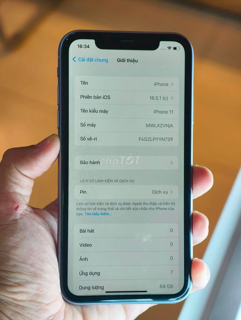 Apple iPhone 11 64GB Tím nhạt. Mua bán Điện thoại tại Thành phố Biên Hòa Đồng Nai được đăng bởi Hội Đồ Điện Tử hình 1