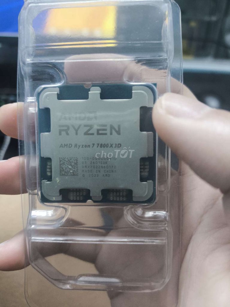 CPU AMD Ryzen 7 7800X3D mới. Mua bán Linh kiện (RAM, Card...) tại Quận Bắc Từ Liêm Hà Nội được đăng bởi Nguyễn Tiến Đạt hình 1