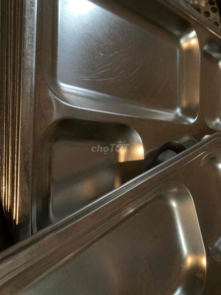 Khay cơm Inox Bạc. Mua bán Dụng cụ nhà bếp tại Huyện Gia Lâm Hà Nội được đăng bởi Vũ Công Chieu hình 1