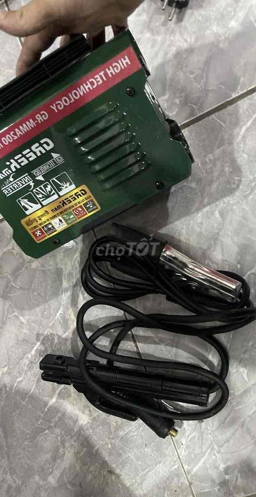 Máy hàn mini Greekman Xanh lá Mới 98%. Mua bán Đồ chuyên dụng, Giống nuôi trồng tại Quận Bình Tân Tp Hồ Chí Minh được đăng bởi Phạm Hoàng Yến hình 1