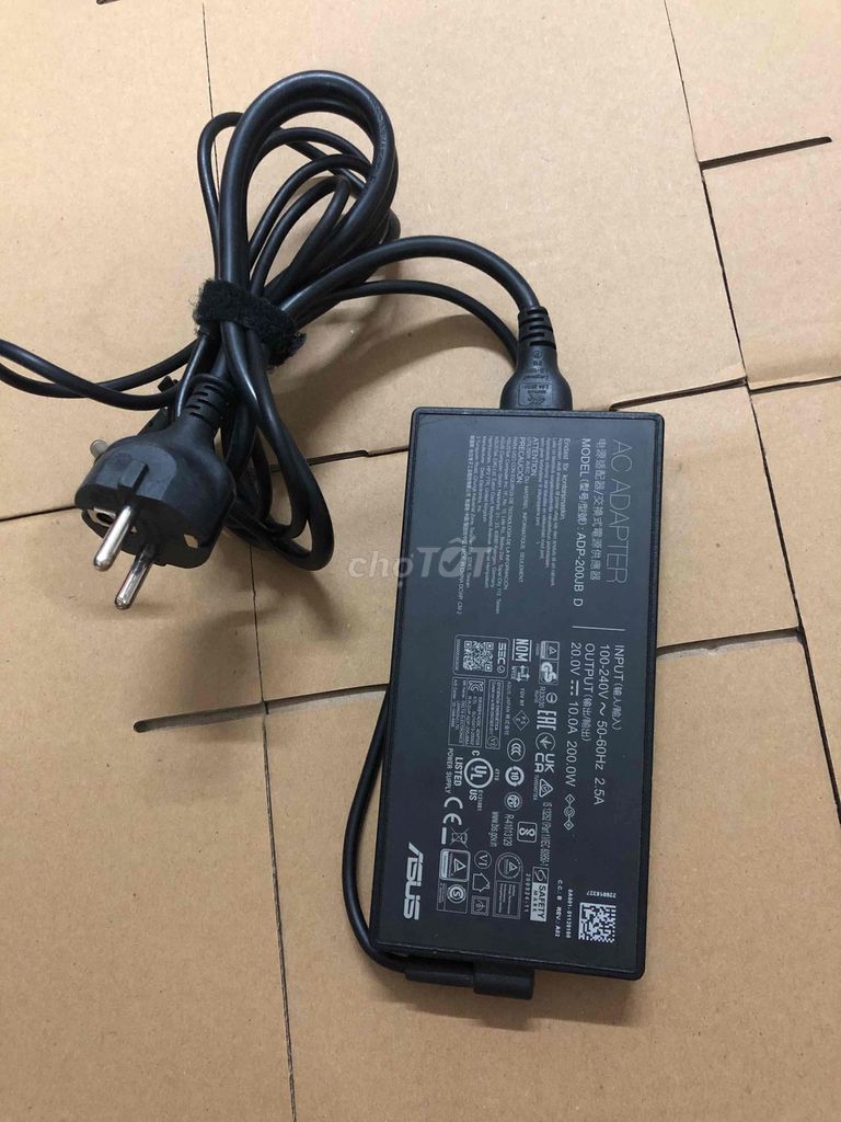 Sạc Laptop ASUS Gaming 200W Chân kim 6.0*3.7mm. Mua bán Phụ kiện (Màn hình, Chuột...) tại Quận 11 Tp Hồ Chí Minh được đăng bởi Tạo hình 1
