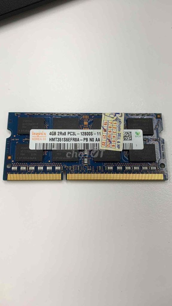 RAM 4GB PC3L 12800S. Mua bán Linh kiện (RAM, Card...) tại Quận Ba Đình Hà Nội được đăng bởi Chu Linh hình 1