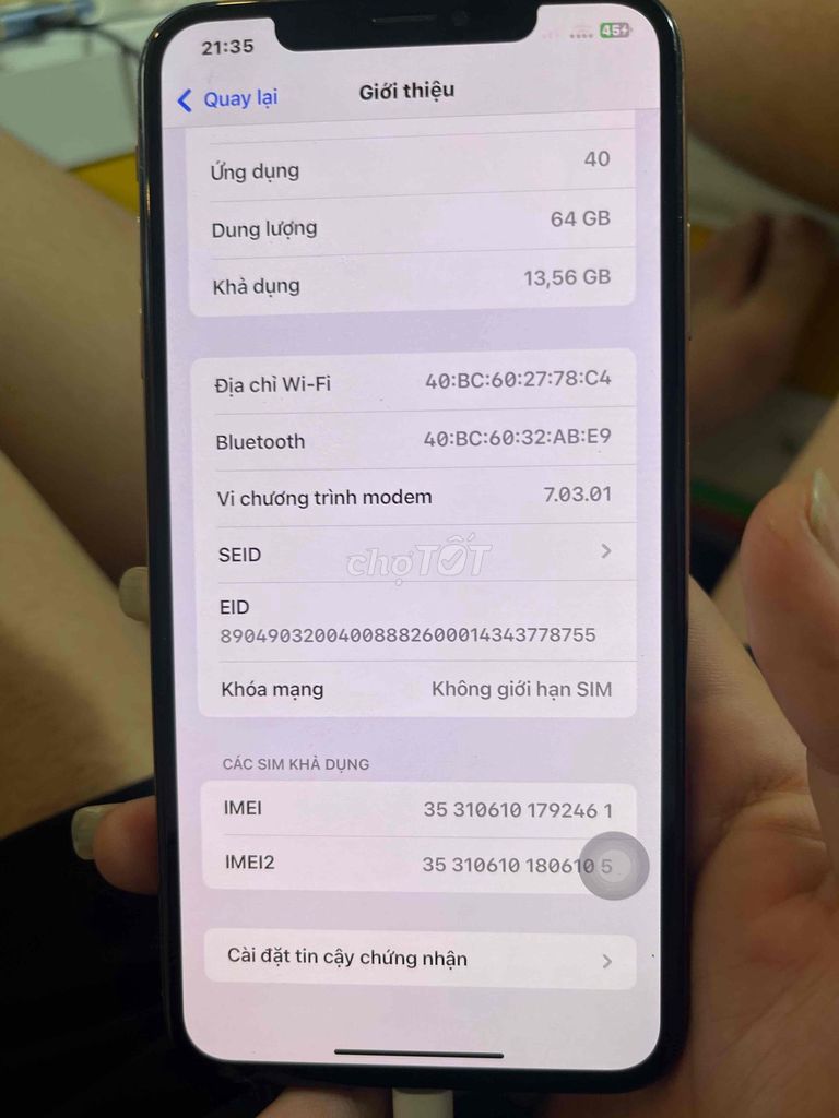 Apple iPhone XS Max 64GB Vàng hồng. Mua bán Điện thoại tại Thành phố Thủ Đức Tp Hồ Chí Minh được đăng bởi Nguyễn Minh Tuyến hình 1