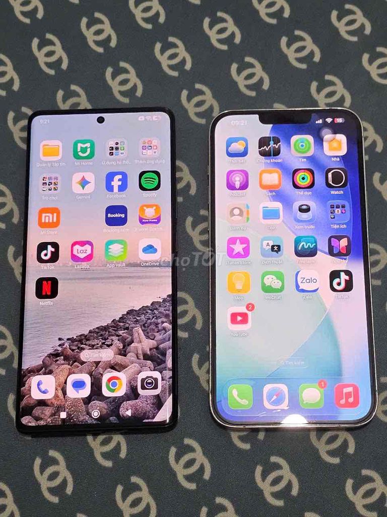 Apple iPhone 13 Pro Max Bạc Nguyên zin. Mua bán Điện thoại tại Huyện Vĩnh Cửu Đồng Nai được đăng bởi Phạm Thị Trang hình 1