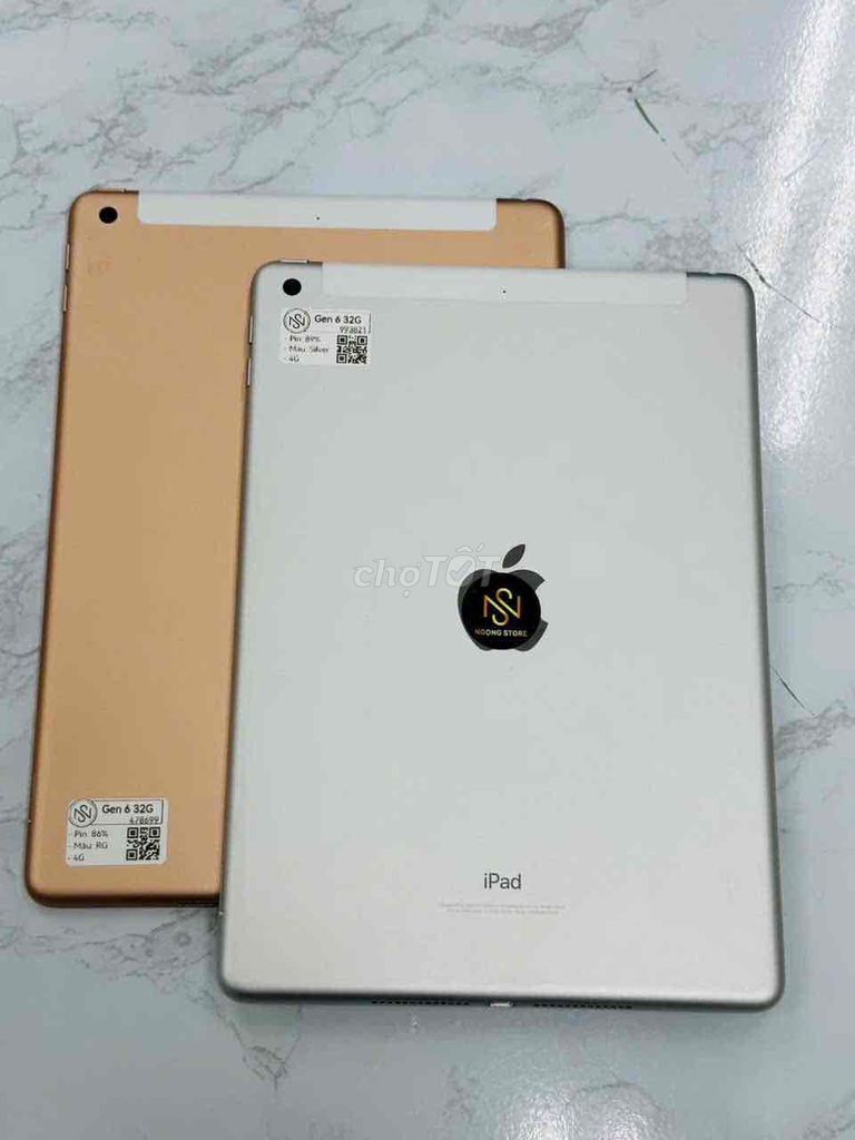 Apple iPad Gen 6 Wifi + 4G 32GB Vàng đồng. Mua bán Máy tính bảng tại Quận 10 Tp Hồ Chí Minh được đăng bởi Chuyên IPhone Thanh Lý Giá Tốt hình 1