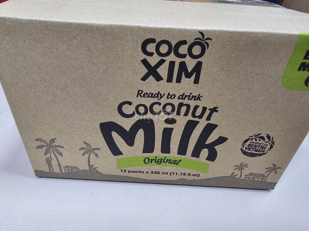 NƯỚC DỪA COCOXIM THÙNG 12 HỘP