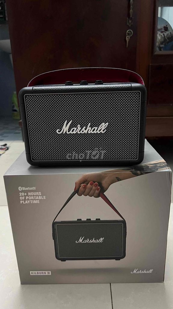 Loa Marshall kilburn 2 fullbox keng như ảnh