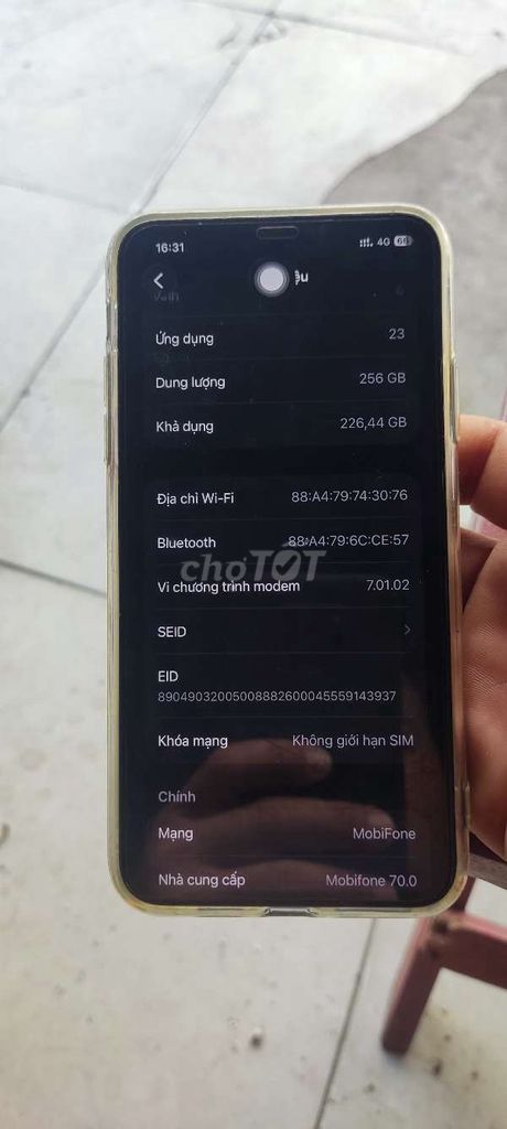 Apple iPhone 11 Pro Max 256GB 96-97%. Mua bán Điện thoại tại Thành phố Biên Hòa Đồng Nai được đăng bởi HuMan hình 1