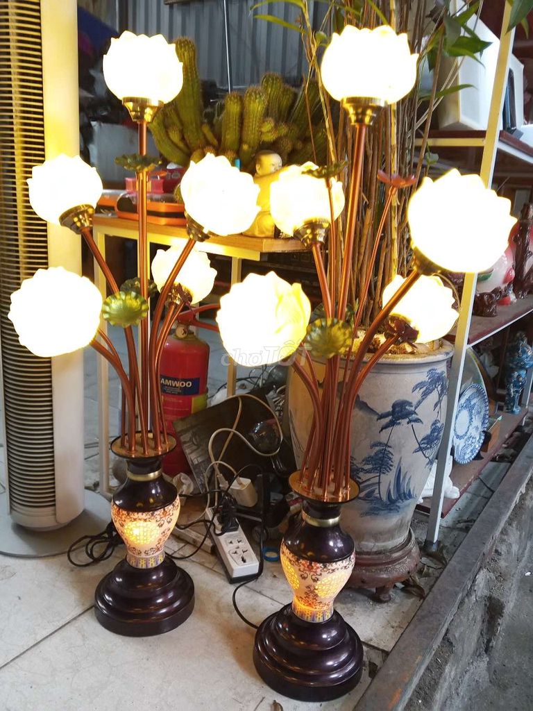 Đèn trang trí Hoa sen vào 80cm Như mới. Mua bán Đèn tại Quận Hà Đông Hà Nội được đăng bởi Đồ cũ sưu tầm hà nội hình 1