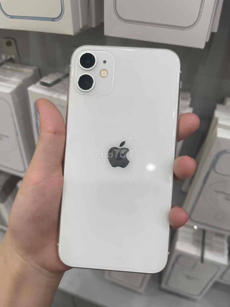 Apple iPhone 11 128GB Trắng 95%. Mua bán Điện thoại tại Quận Bắc Từ Liêm Hà Nội được đăng bởi Nam APPLE hình 1