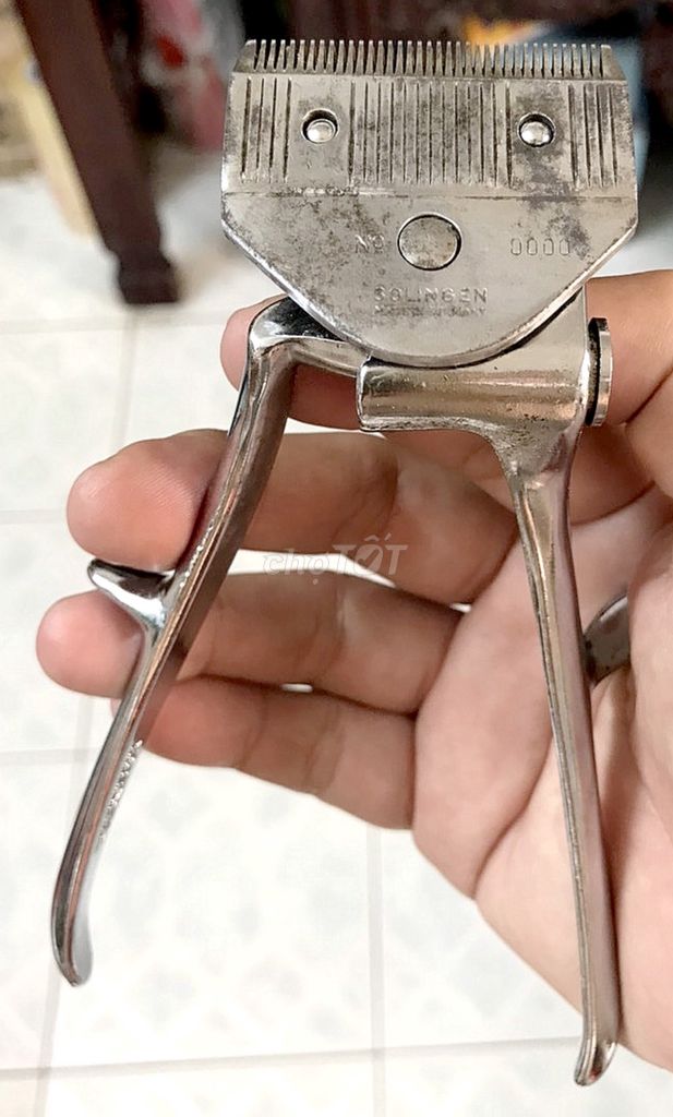 Tông đơ SOLINGEN Đức Bạc Mới đẹp. Mua bán Phụ kiện thời trang khác tại Quận Phú Nhuận Tp Hồ Chí Minh được đăng bởi hoale 6 hình 1