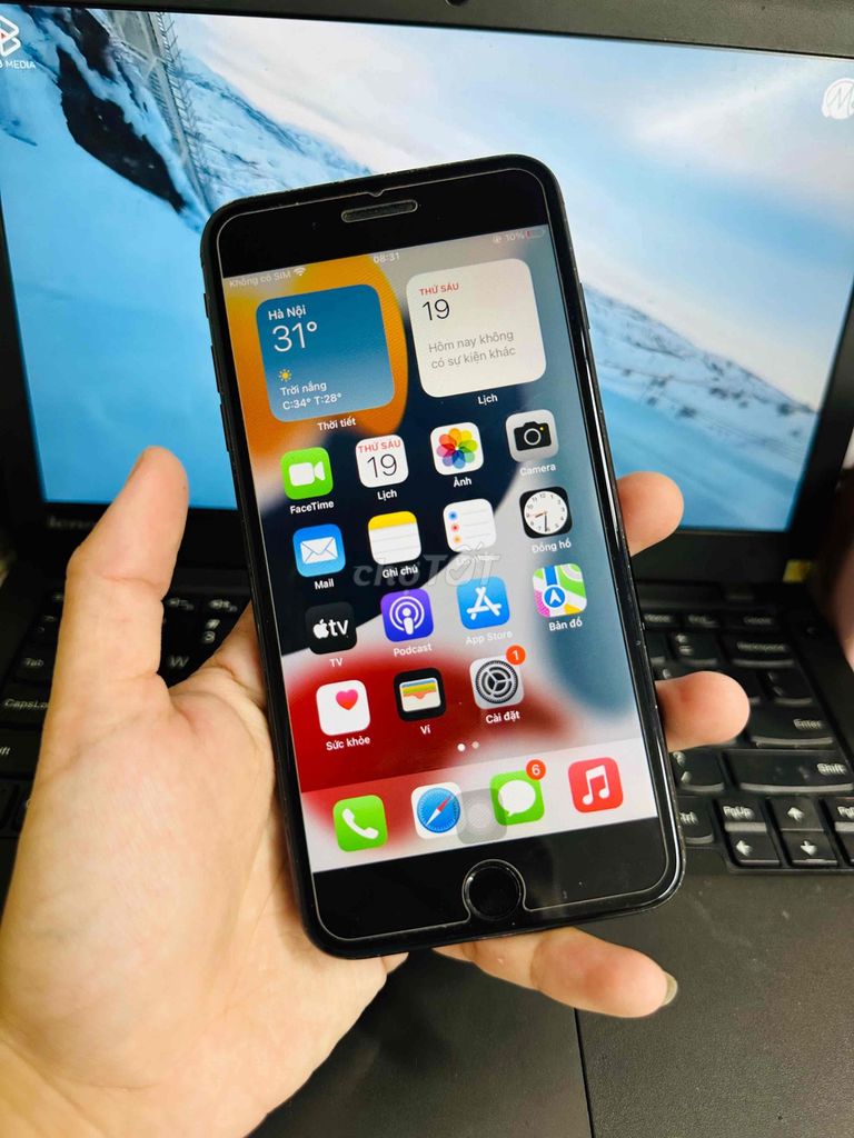 Apple iPhone 7 Plus Đen Mất vân tay. Mua bán Điện thoại tại Quận Ninh Kiều Cần Thơ được đăng bởi Phụ Kiện  hình 1