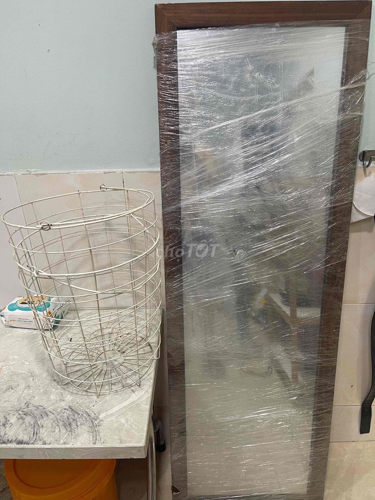 Gương soi toàn thân Gỗ Kính Nâu 50x150. Mua bán Nội thất, đồ gia dụng khác tại Quận Bình Tân Tp Hồ Chí Minh được đăng bởi minh trung hình 1