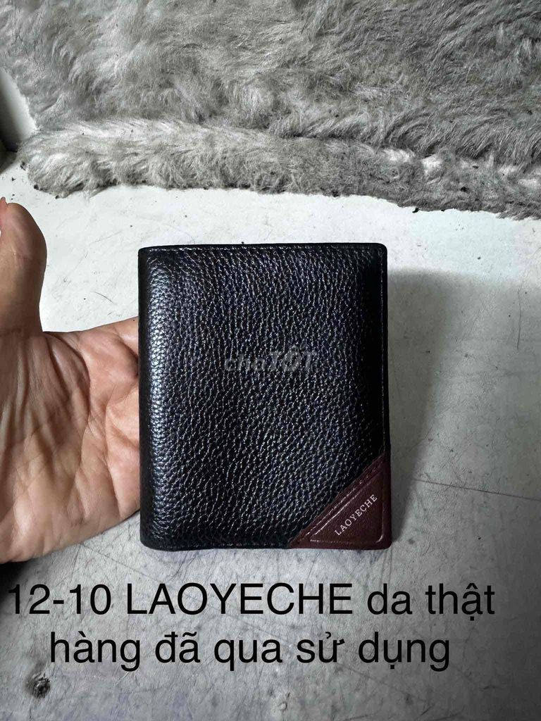 Ví đứng LAOYECHE size 12x10 da mềm mại